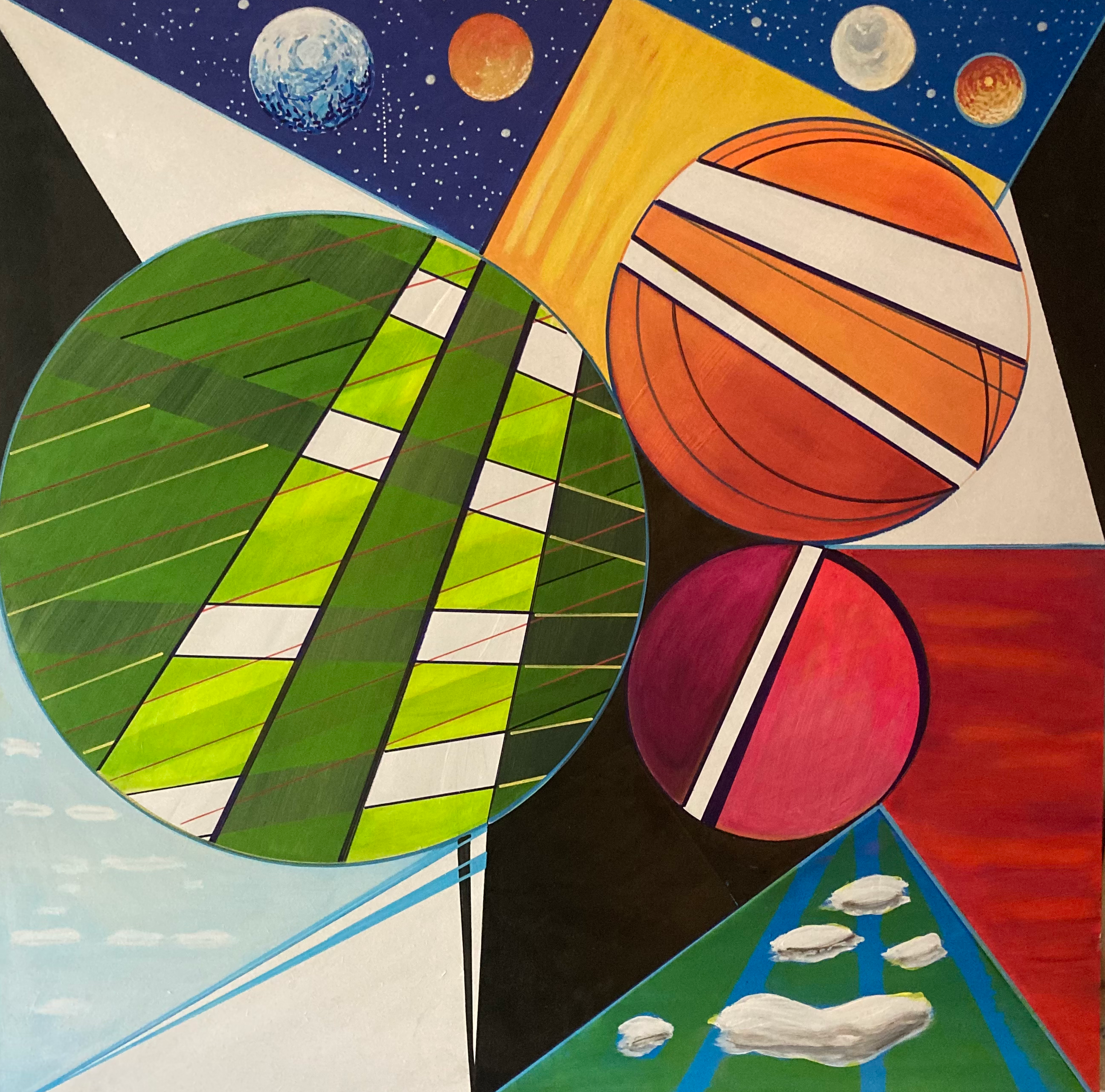 planisphere de l'espace temps